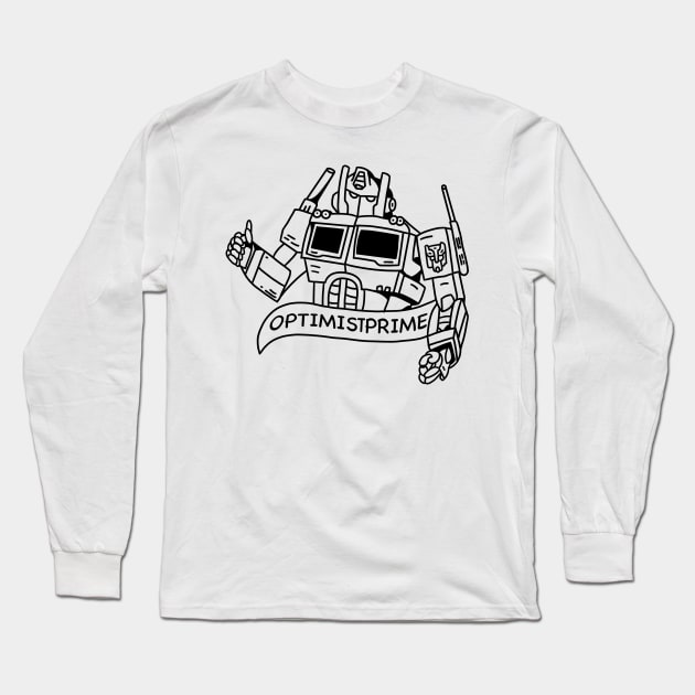 optimist prime Long Sleeve T-Shirt by aribbaik